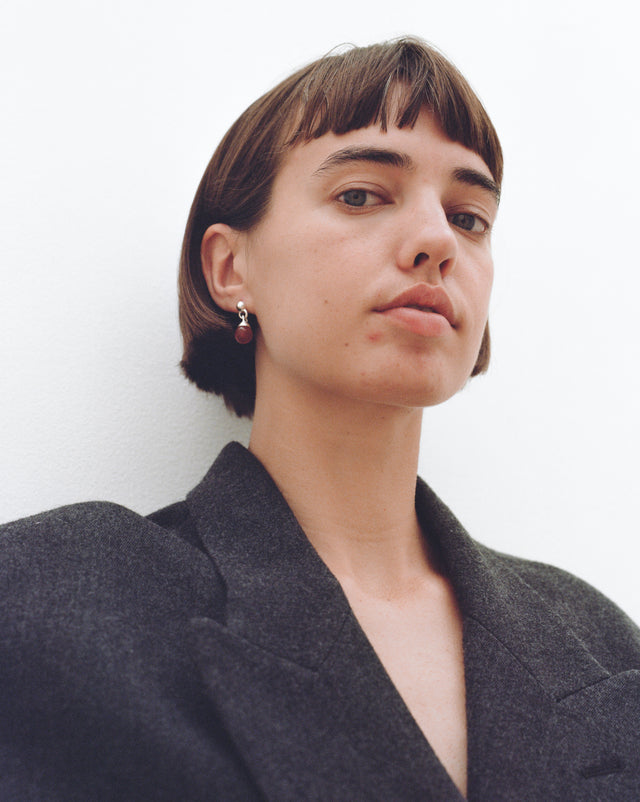 Red Freckle Earring