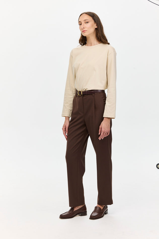 Harry Tailored Pants Brown
