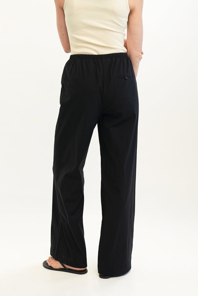 Uma Pants Cotton Black