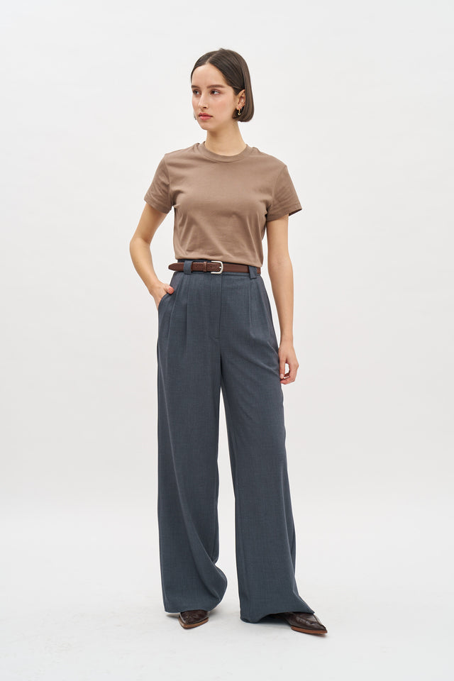 Luca Tailored Pants Grey