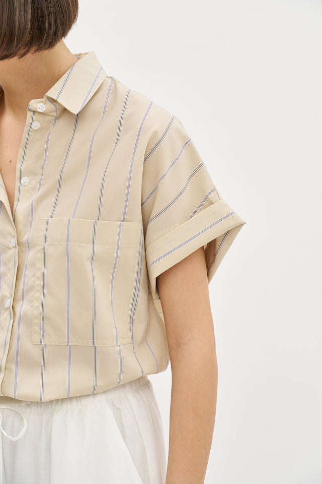 Daniel Blouse Sand stripes