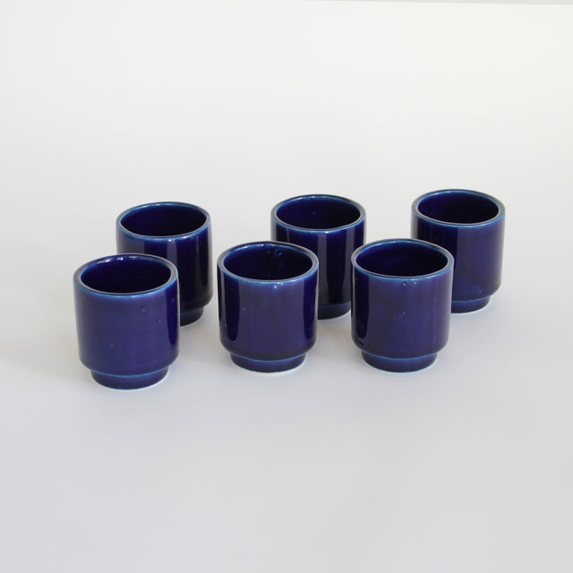 Blue espresso mug