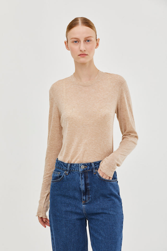 Vicky Cashmere Top Melange