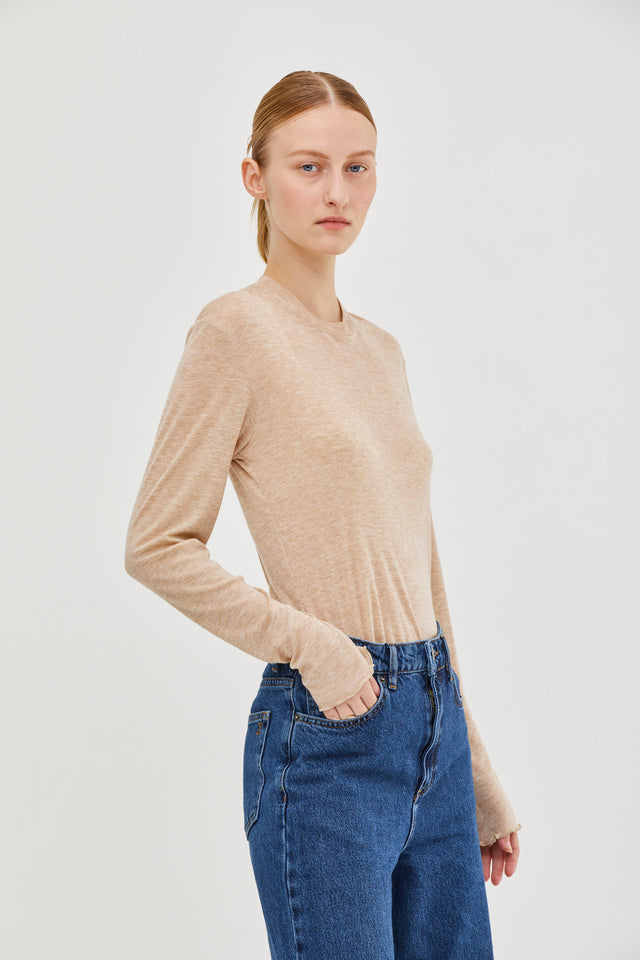 Vicky Cashmere Top Melange