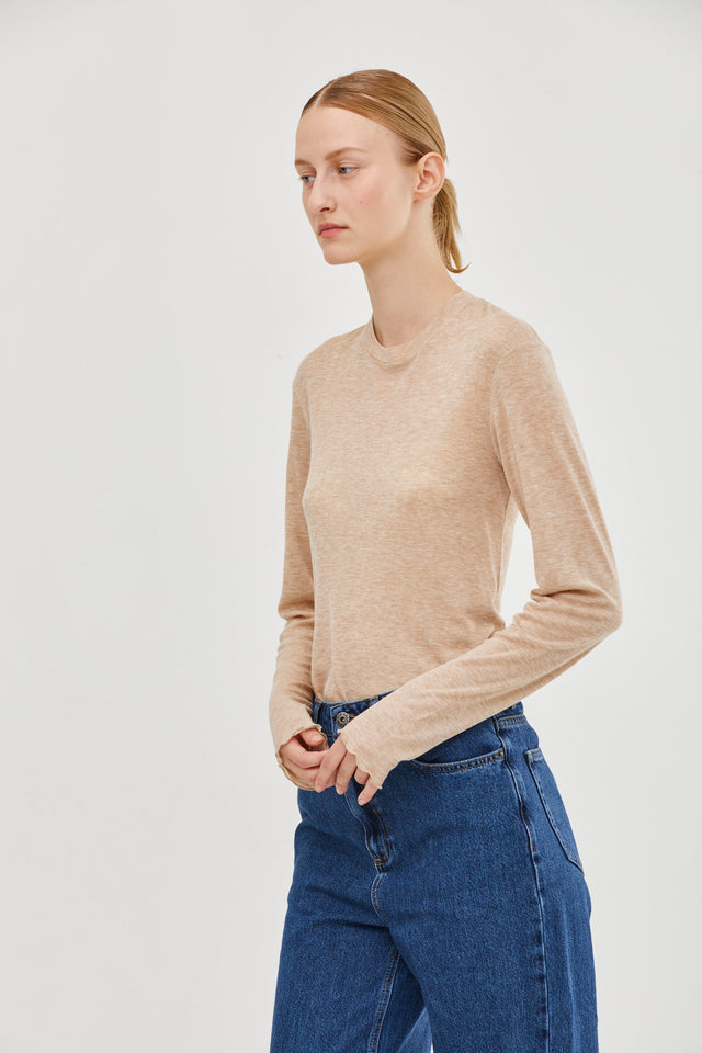 Vicky Cashmere Top Melange