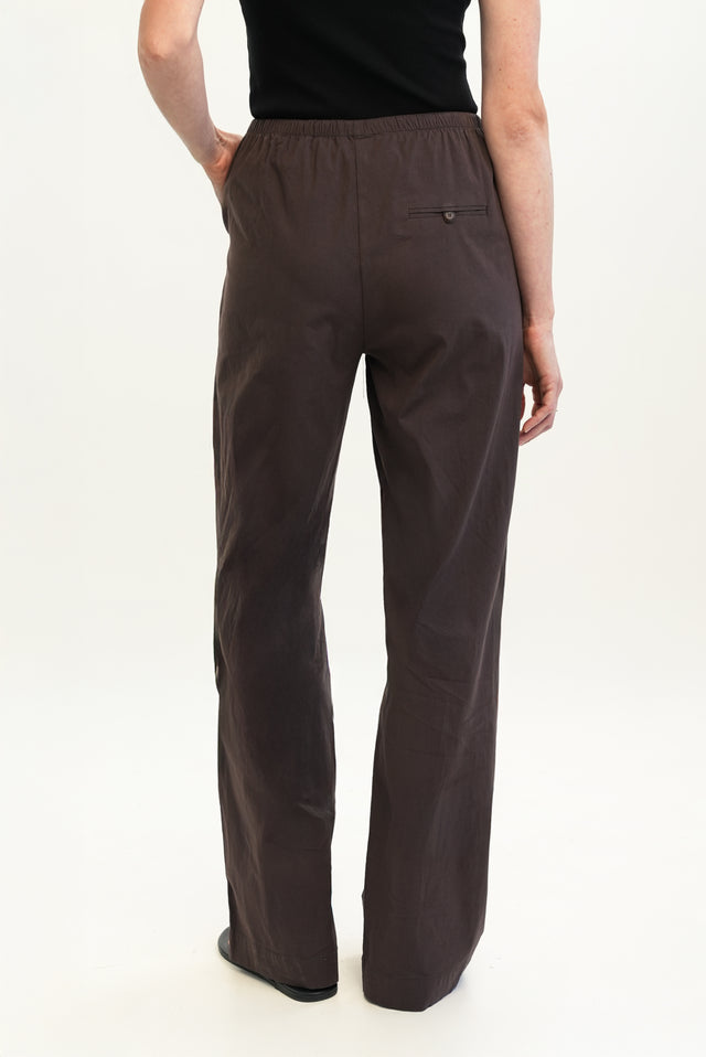 Uma Pants Cotton Espresso
