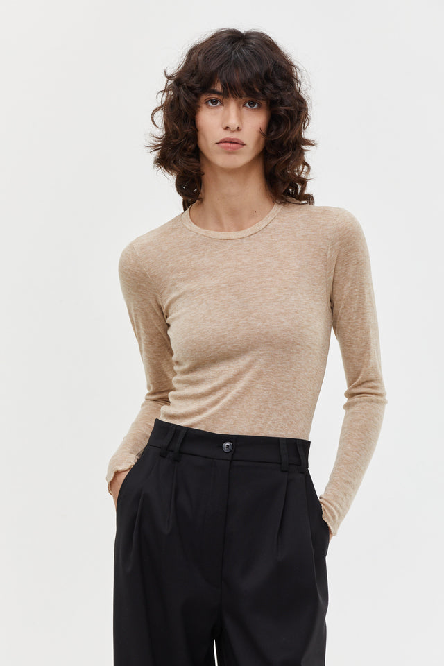 Vicky Cashmere Top Melange