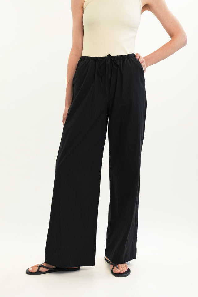 Uma Pants Cotton Black