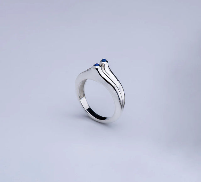 DOUBLE DOME RING SIZE 6