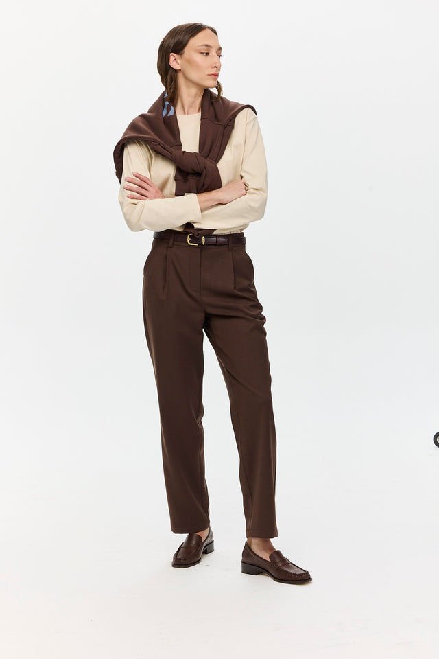 Harry Tailored Pants Brown