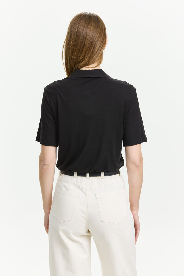 Alison Soft Blouse Black