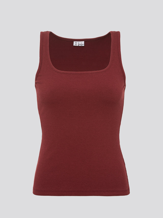 Chloe Tank Top Bordoux