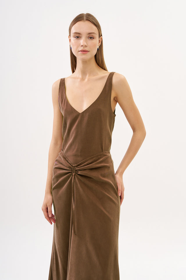 Nina Skirt Brown New