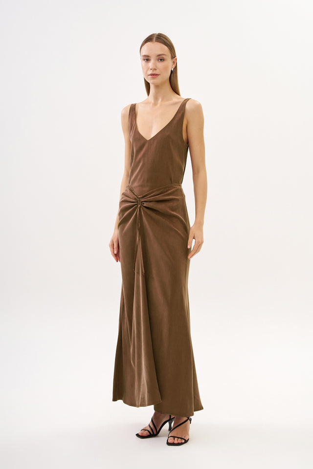 Nina Skirt Brown New