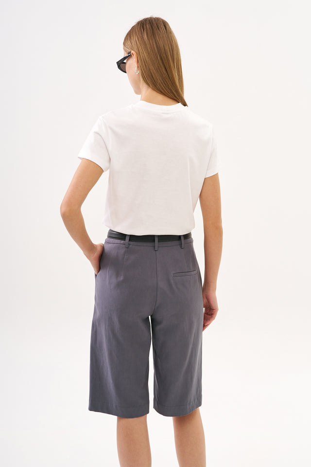 Noah Bermuda Tencel Grey