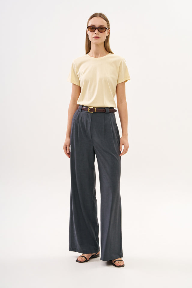 Luca Tailored Pants Grey