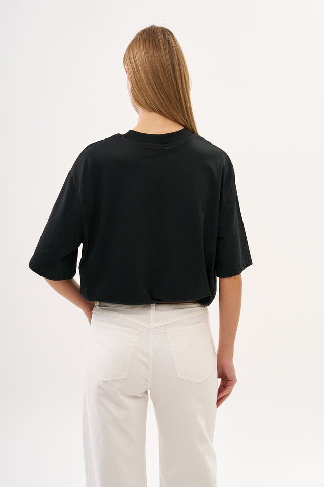 Le Femmes Oversized T Black