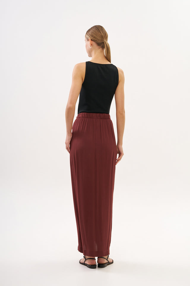 Jasmin Skirt Burgundy