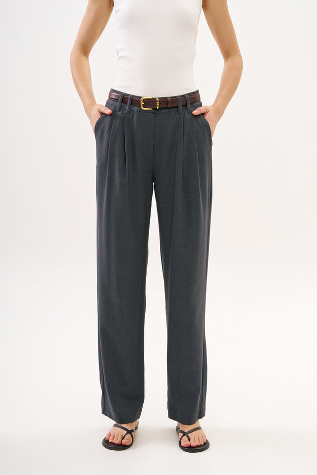 Noah Tailored Pants Grey