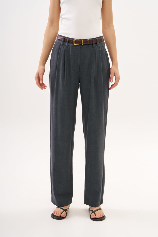 Noah Tailored Pants Grey
