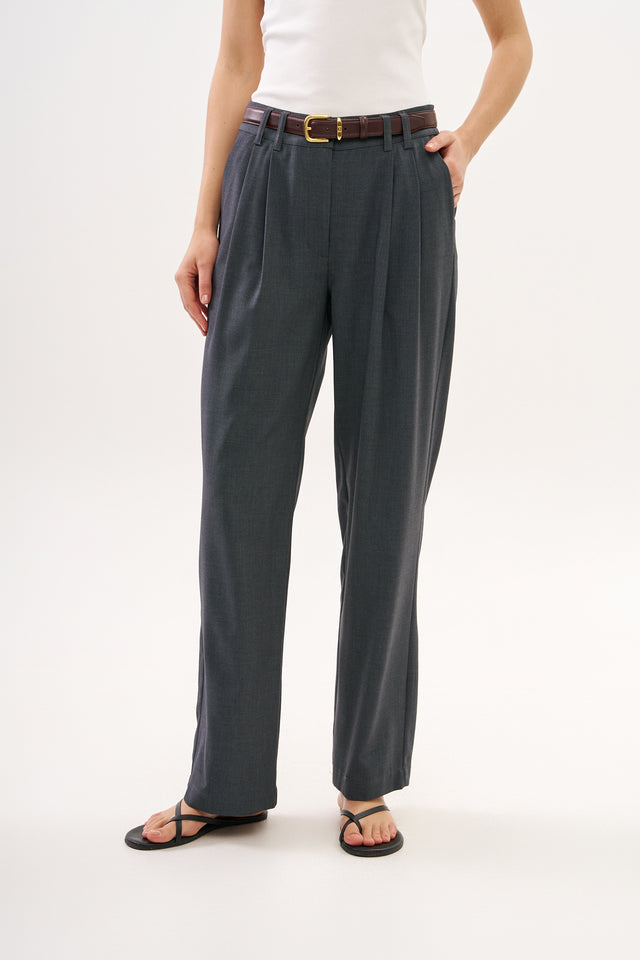 Noah Tailored Pants Grey