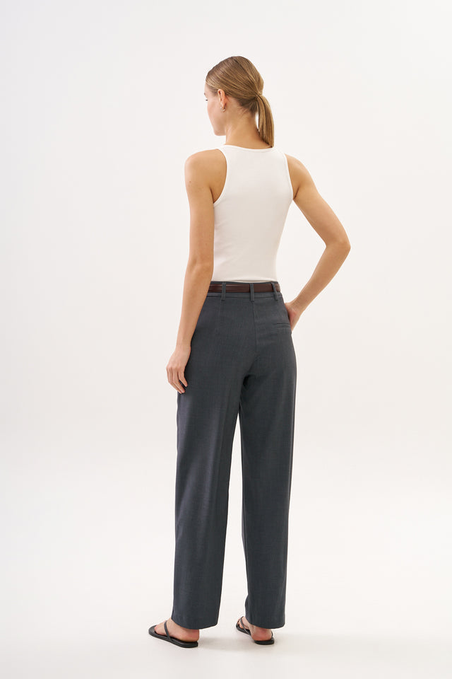 Noah Tailored Pants Grey