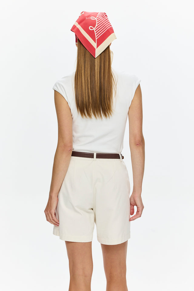Ruby Slim T White