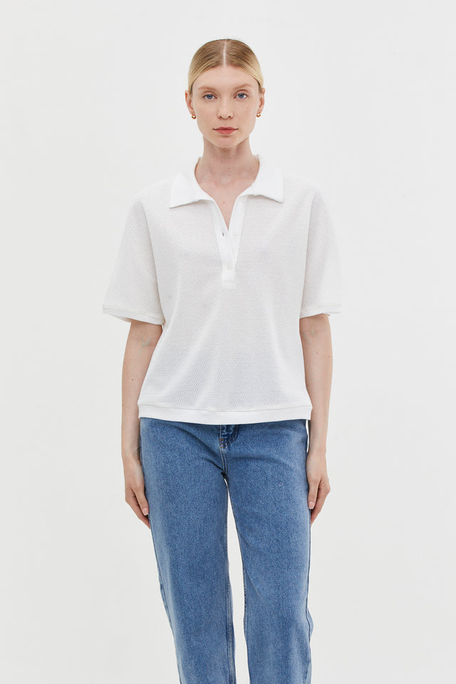 Holiday Blouse White