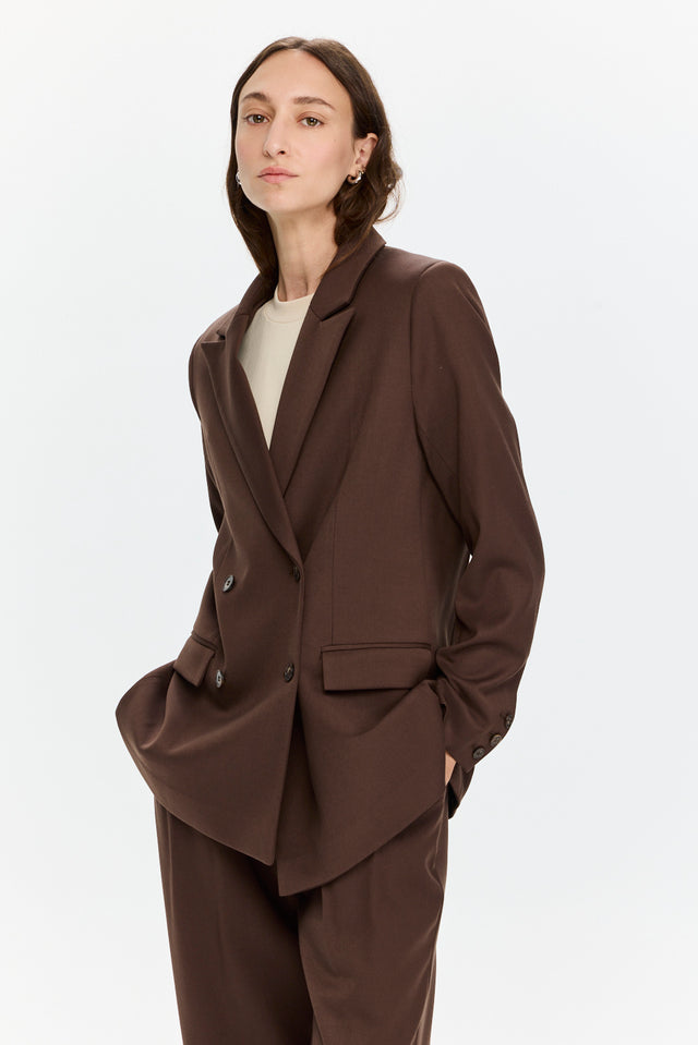 Elly Blazer Brown