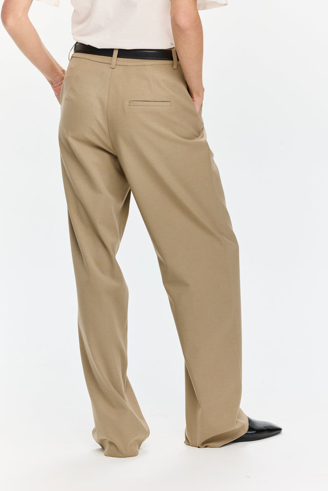 Noah Tailored Pants Stone