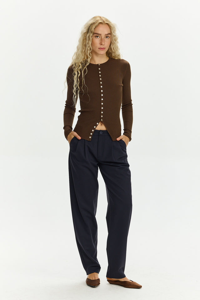 Adrienne Soft Pants Blue