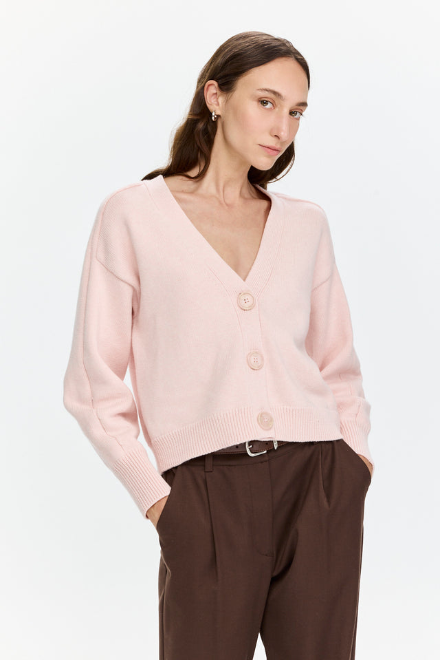 Mia Cardigan Soft Pink