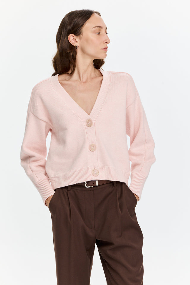 Mia Cardigan Soft Pink
