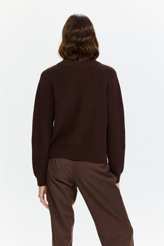 Nico Sweater Chocolate Brown