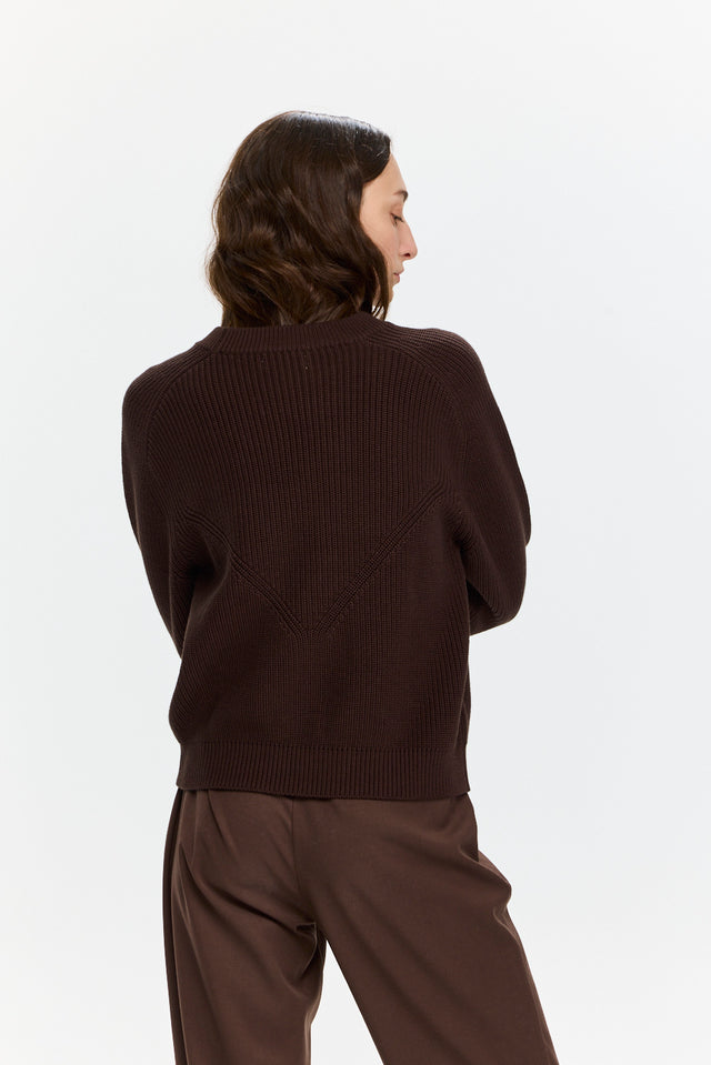 Nico Sweater Chocolate Brown