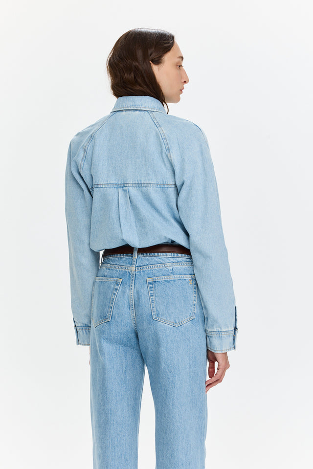 Denim Shirt Sky Blue