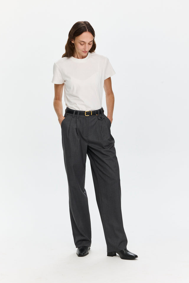 Noah Tailored Pants Grey