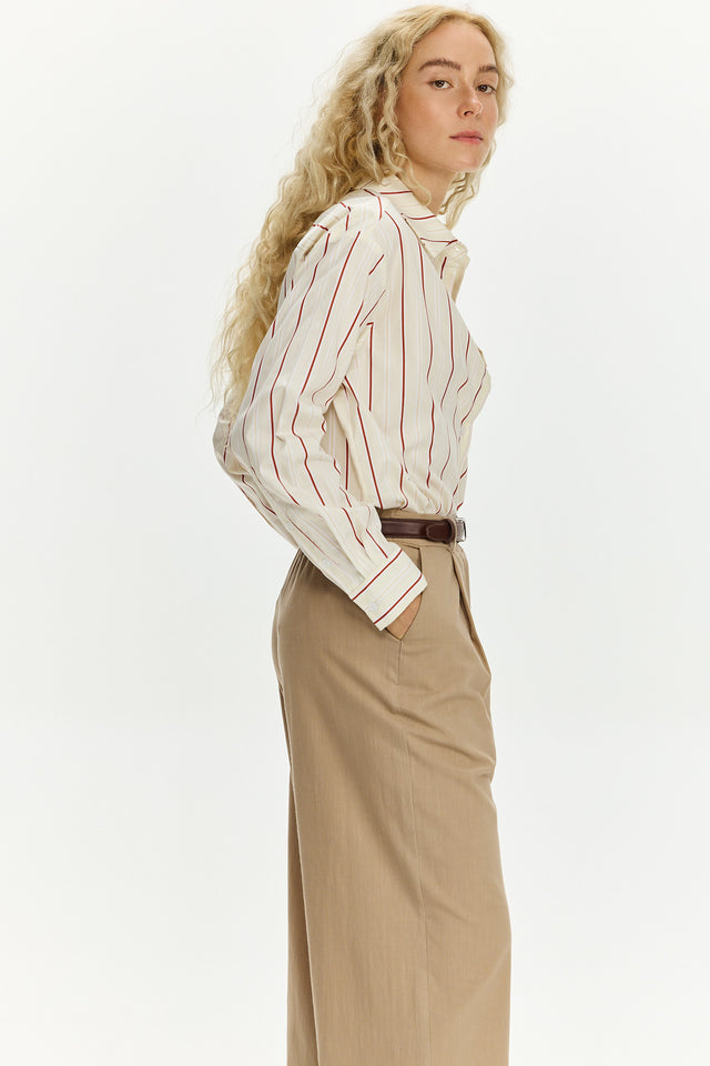 Sam Blouse Yellow Stripes