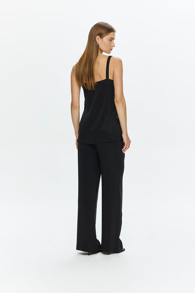 Alex Cupro Pants Black