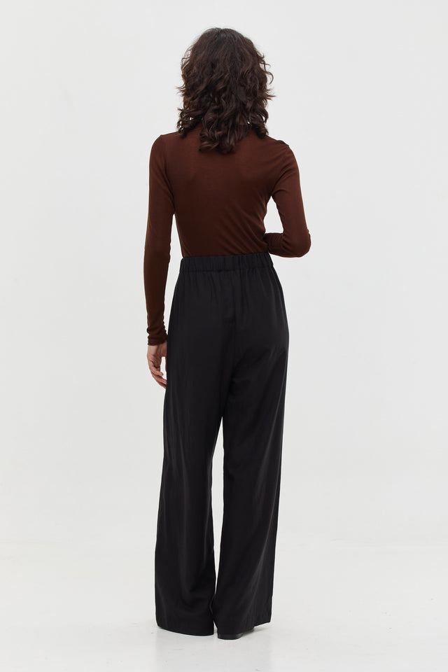 Ivy Cupro Pants Black