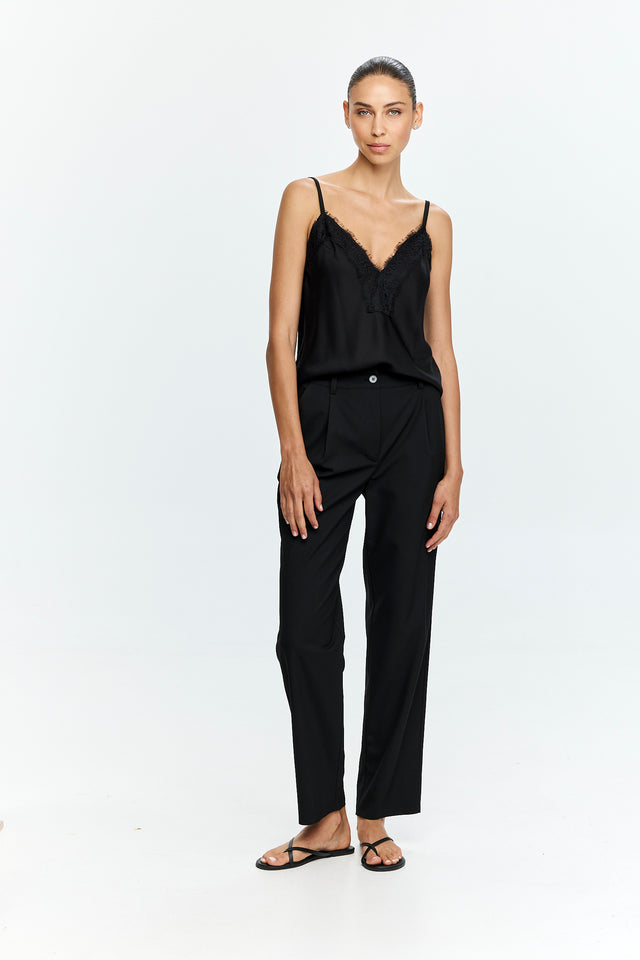 Harry Tailored Pants Black