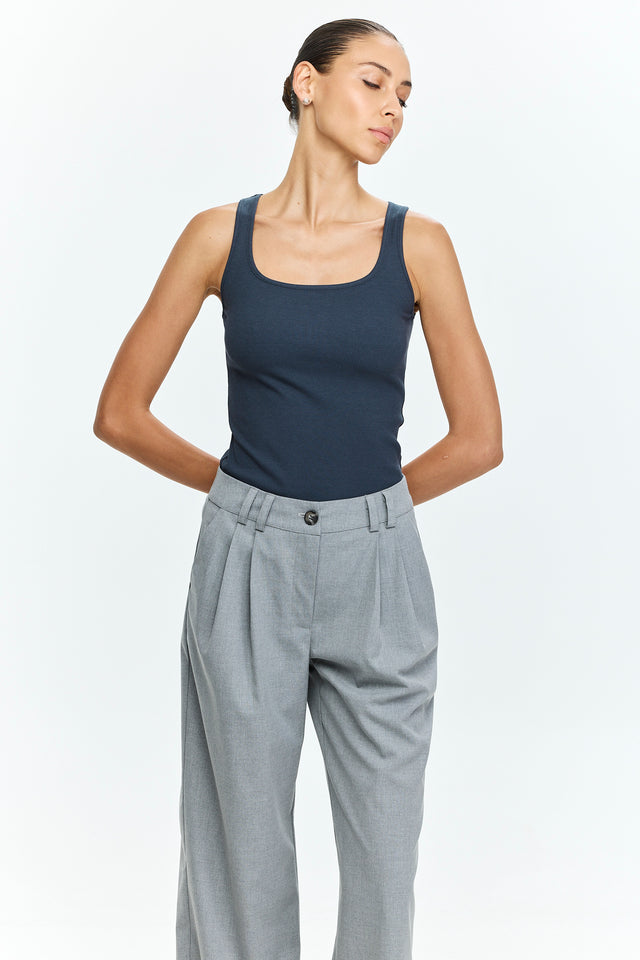 Chloe Tank Top Blue