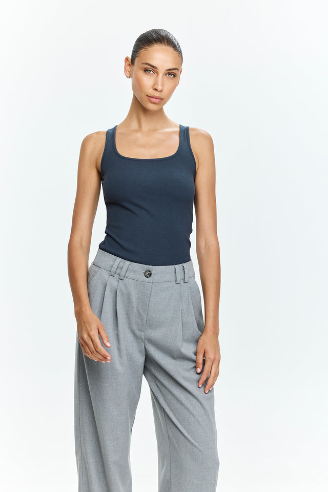 Chloe Tank Top Blue