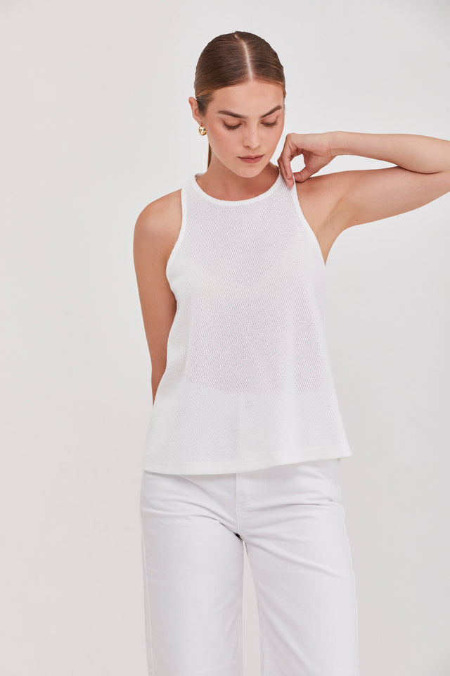 Ulla Top White