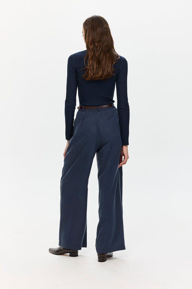Oliver Tencel Pants Navy