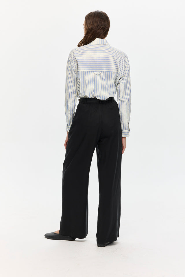 Andy Blouse Blue Stripes