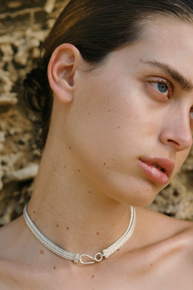 Wheat Choker - Silver