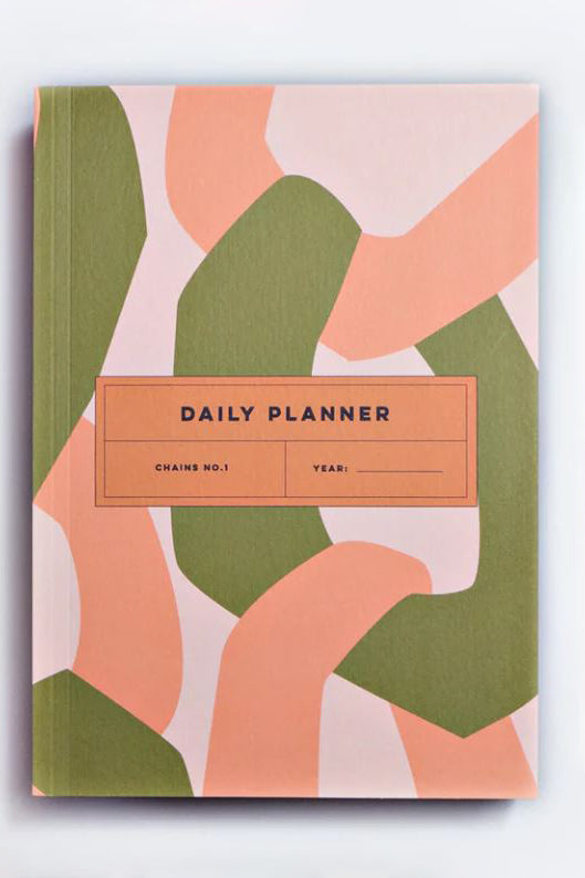 Chains  -  Undated Daily Planner Book