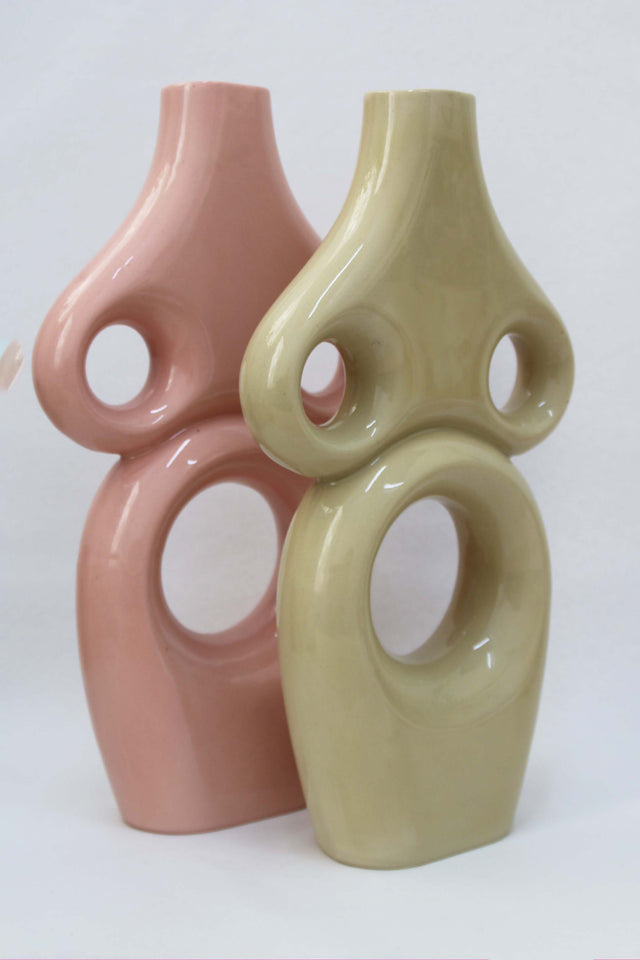 Woman Vase - Pink