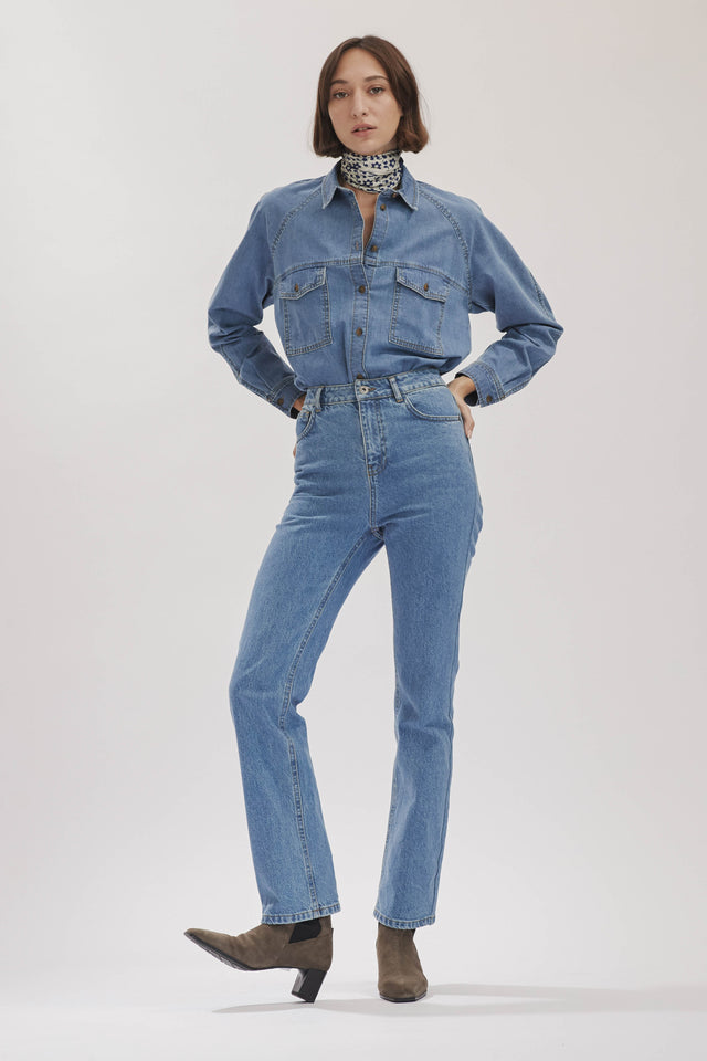 Indigo Blue TRES Denim x Story